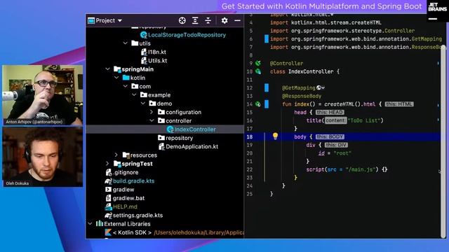 Get Started with Kotlin Multiplatform and Spring Boot смотреть онлайн