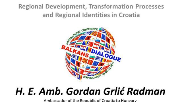 Lecture by H.E. Gordan Grlić Radman - Regional Development, Transformation Processes in Croatia смотреть онлайн