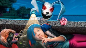 ВАННИ ФНАФ СПРЯТАЛА СУПЕР КОТА от ЛЕДИБАГ! ПРЯТКИ в ПИЦЦЕРИИ ФНАФ Фредди Фазбер!