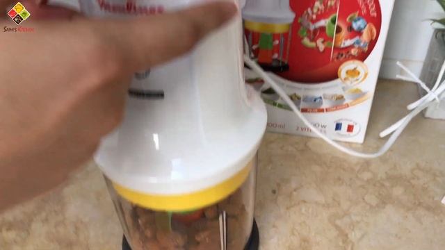 MOULINEX Multi Moulinette 6-in-1 AT723 Review - MOULINEX mini chopper unboxing by Saimi's Kitchen смотреть онлайн