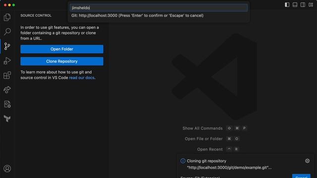 Gitness Visual Studio Code Demo смотреть онлайн