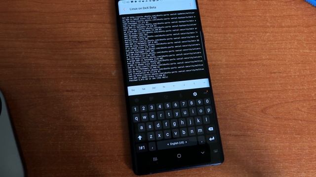 Linux on Dex | LOD на Samsung Tab s5e смотреть онлайн