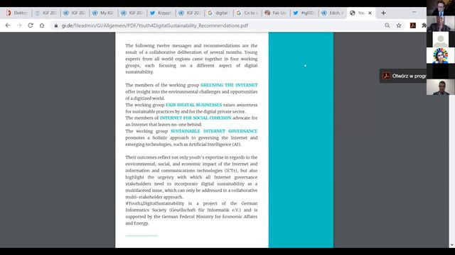 IGF 2020 Main Session ENVIRONMENT Russian смотреть онлайн