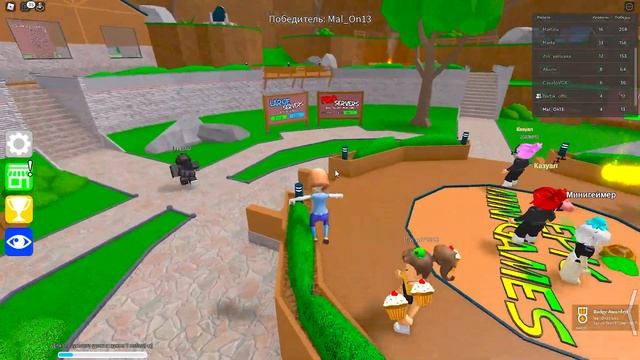 1000 БЕЗУМНЫХ ИСПЫТАНИЙ И МЫ ДОЛЖНЫ ЗАНЯТЬ ПЕРВОЕ МЕСТО ЧТОБЫ ПОБЕДИТЬ - ИГРАЕМ В МИНИ-ИГРЫ В ROBLO смотреть онлайн