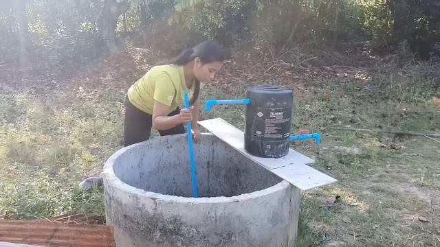 How To Make Free Energy Water Pump, Without Electricity, Non Stop water pump ,Life Hack At Home. смотреть онлайн