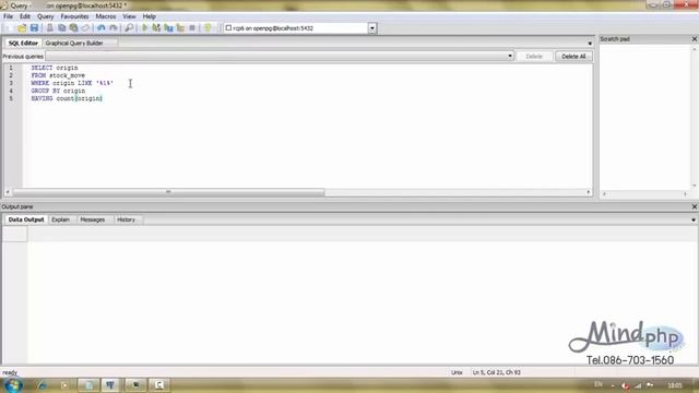 PostgreSQL HAVING สอนการใช้ having หรือการกำหนดเงื่อนไขของ group by ใน PostgreSQL ด้วย pgAdmin смотреть онлайн