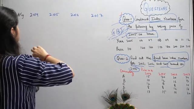 Introduction to Fixed base index numbers|Index Numbers|Index Numbers смотреть онлайн