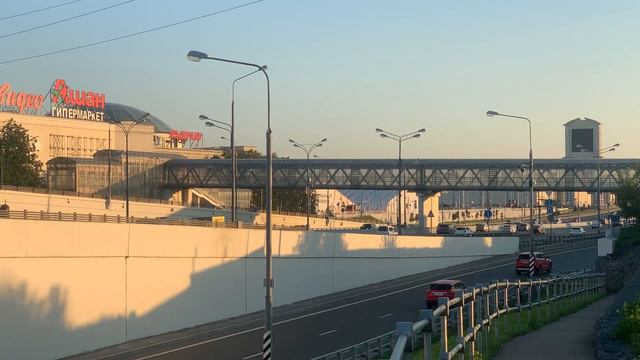 Съезд на МКАД с Каширского шоссе, г. Москва, 06.08.2023 смотреть онлайн