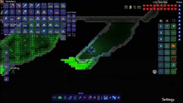 Terraria Build Time-lapse #6: Vortex Cruiser смотреть онлайн