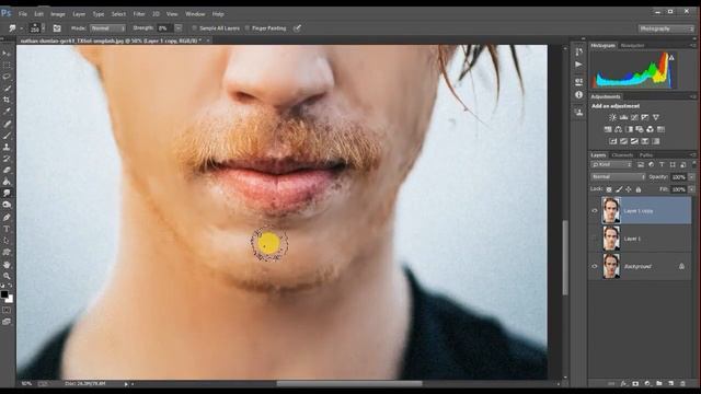 High End face retouching in photoshop cc смотреть онлайн