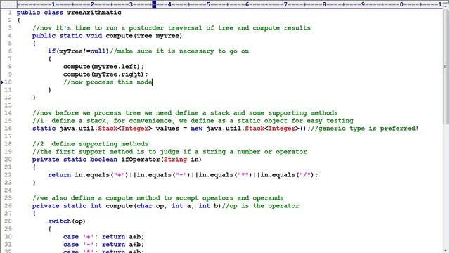 Programming Interview 22: Compute arithmetic tree expression смотреть онлайн