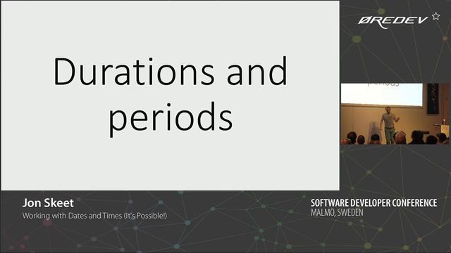 Jon Skeet - Working with Dates and Times It's Possible! | Øredev 2018 смотреть онлайн