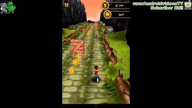 Android 3D Jungle Runner : Racing Game Gameplay смотреть онлайн