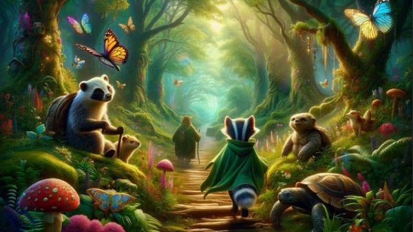 Bedtime Story Whispers of the Enchanted Forest Flicker's Quest for Harmony