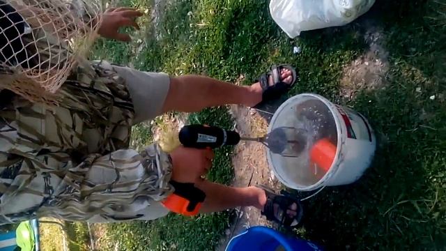 VID Мойка посуды Бош на природе