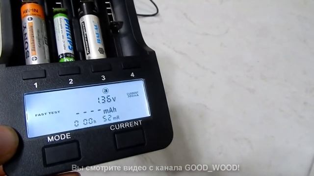 Умная и популярная зарядка для аккумуляторов. Liitokala lii 500 ЖК дисплей 3.7 В 1.2 В. смотреть онлайн