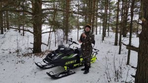 Тест мини снегохода Azimut