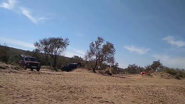 Крым, бухта Морской пехоты, Азовское море, Дикий пляж смотреть онлайн