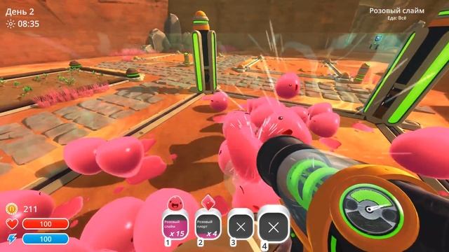 МОЯ ФЕРМА СЛИЗНЕЙ :) - Slime Rancher смотреть онлайн
