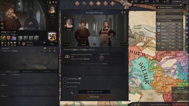 The Second Legend - Let's Play Crusader Kings 3: Legends Of The Dead - 37 смотреть онлайн