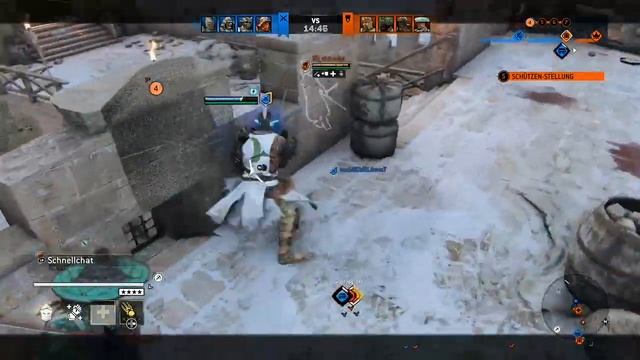 For Honor - Warden (Breach) Catapult the bomb from above смотреть онлайн