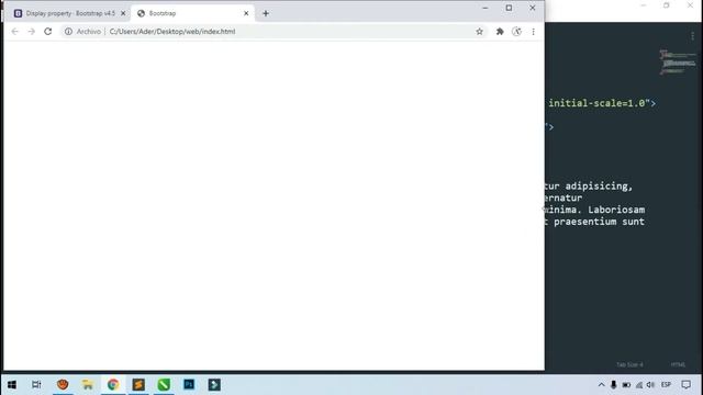 Curso Completo Bootstrap 4 | Utilities Display, Clase 11 смотреть онлайн