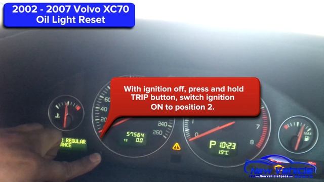 2002 - 2007 Volvo XC70 Oil Light Reset / Service Light Reset смотреть онлайн