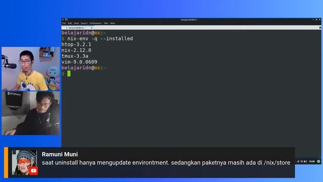 Live Stream: Mengenal Nix Package Manager | nix-env, nix-shell, comma смотреть онлайн