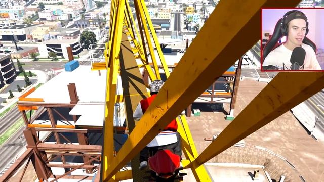 EPIC MEGA RAMP STUNT CHALLENGE! - (GTA 5 Stunts & Fails) смотреть онлайн
