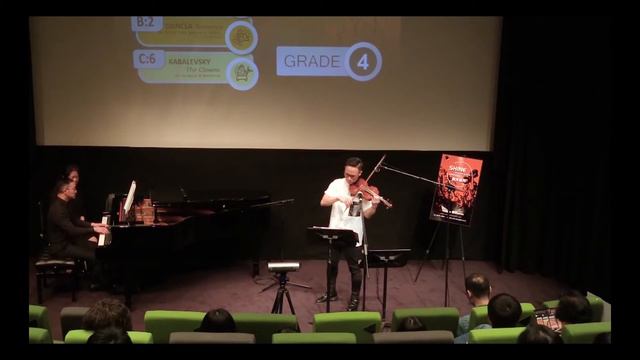 ABRSM Grade 4 A:2 G. Valentini - Presto 2nd movt from Allettamenti per camera, Op. 8 No. 12 смотреть онлайн