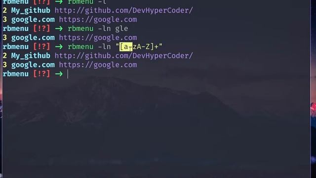 Bookmarks on terminal! | RBMenu смотреть онлайн