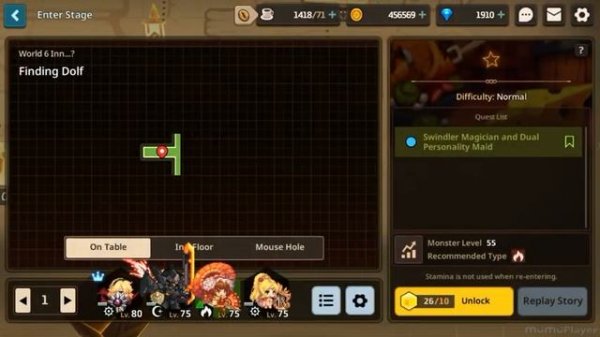 Guardian Tales - COMPLETE Side Quest - Swindler Magician and Dual Personality Maid