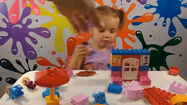 ЛЕГО ДУПЛО 10587 КАФЕ. Играем конструктором LEGO DUPLO. Play Designer LEGO DUPLO