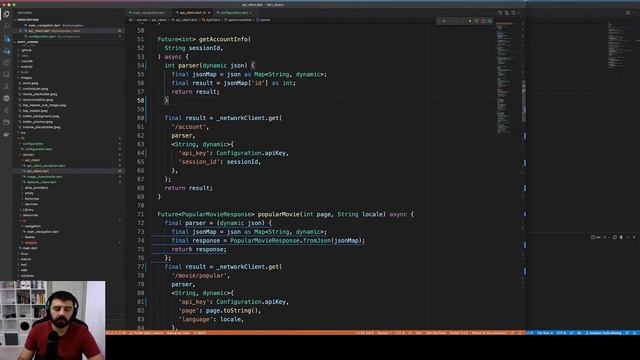 Урок 85. Архитектуры - MVVM. Themoviedb рефакторинг api клиента. смотреть онлайн