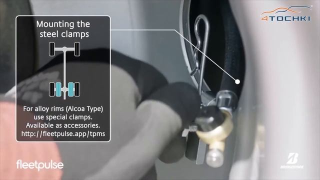 Bridgestone - система мониторинга давления в шинах fleetpulse - 4 точки. Шины и диски 4точки смотреть онлайн