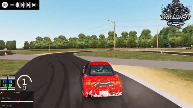 Assetto Corsa Klutch Kickers Drift Park With Nissan 180sx Learning to Drift смотреть онлайн