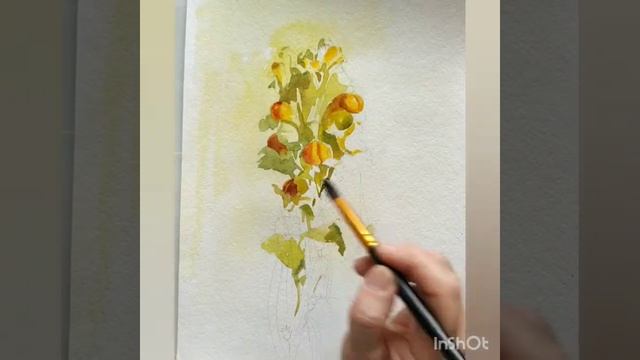Рисуем полевой ????цветок. смотреть онлайн