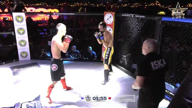 ECF 28: Joe Mensche VS Nabiev Firuzdzhon смотреть онлайн