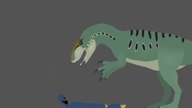 Huggy Wuggy VS Allosaurus смотреть онлайн