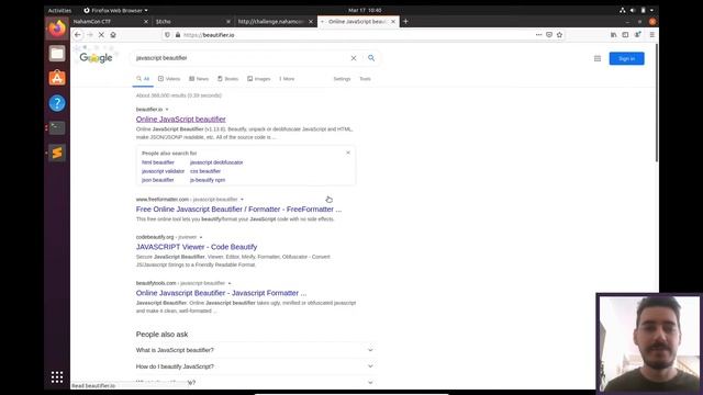 Nahamcon 2021 CTF Challenges | Web Exploitation | "Echo" смотреть онлайн