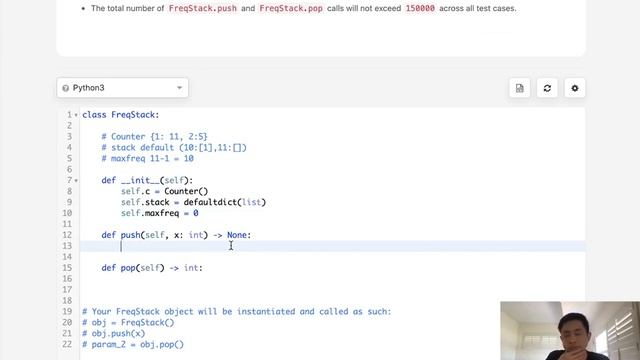 Leetcode - Maximum Frequency Stack (Python) смотреть онлайн