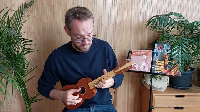 Fingerstyle Soprano Ukulele Original "Blues for Hardy" on Brüko no. 6 смотреть онлайн