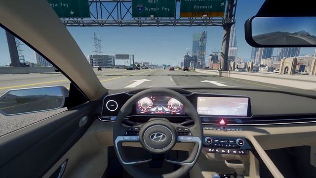 Grand Theft Auto 5 - 2020 Hyundai Avante CN7 | NVE | Steering wheel gameplay [GTA5] смотреть онлайн