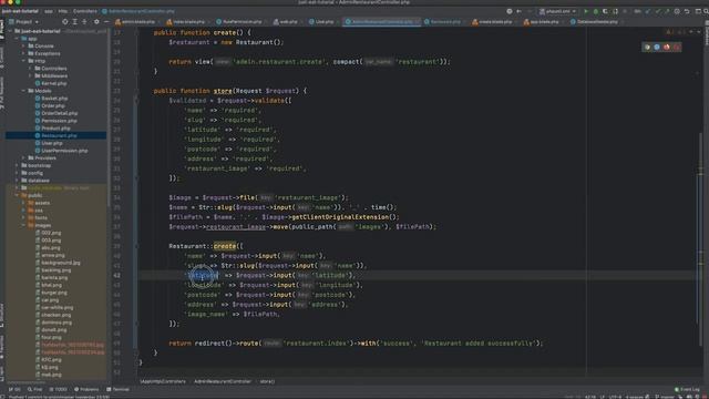 Ep15 - JustEat : Implement Crud Insert, Update and Delete Using Routes (Laravel & VueJs) смотреть онлайн