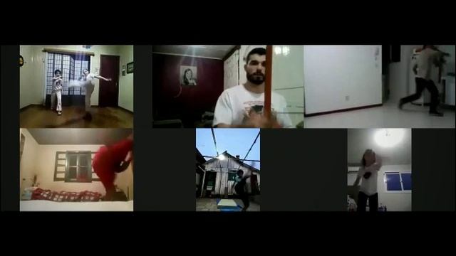 Aula online de Capoeira смотреть онлайн