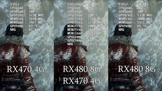 FPS Тест RX470 4g, RX480 8g. А что если поставить их вместе? RX470\RX480 CrossFire