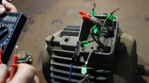 Как просто определить начало и конец обмоток трехфазного двигателя и подключить в сеть 220 вольт.