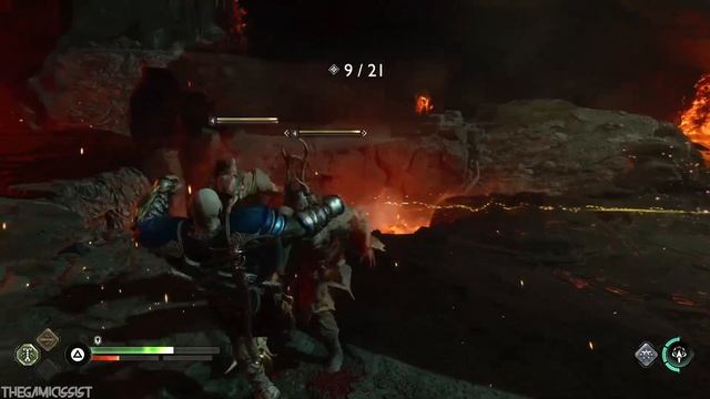 How To Complete Ring Out Challenge in Muspelheim Trials Easy Guide God Of War Ragnarok смотреть онлайн