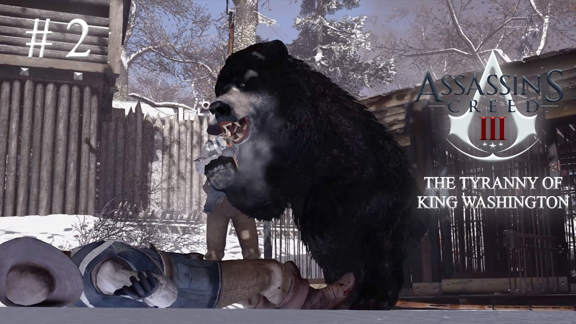 Зверь в клетке. Assasin's  Creed 3 Remastered: Тирания короля Вашингтона (Игрофильм) # 2