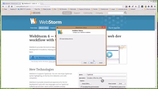 Como descargar e instalar WebStorm IDE смотреть онлайн